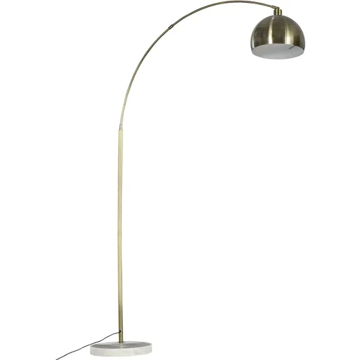"Homcom floor lamp with adjustable shade bronze image"
