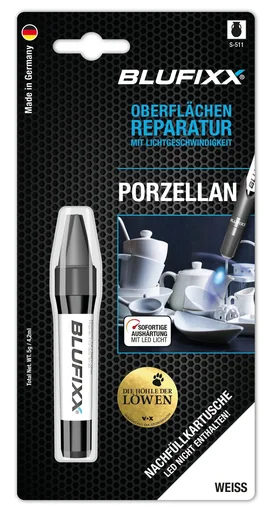 "Replacement cartridge 5 g for repair pen MGS Porcelain, white image"