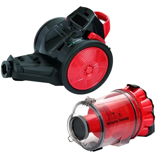 "Vacuum cleaner - max. 900 watts - Eco Power - Multi Cyclone Red image"
