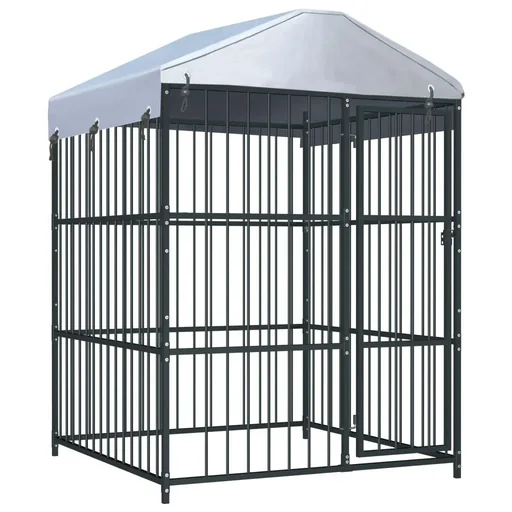 "Outdoor dog house with roof 150x150x200 cm image"