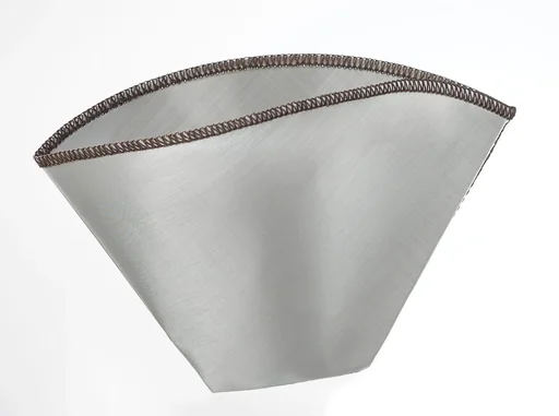 "Permanent coffee filter, stainless steel mesh, foldable, size 4 image"