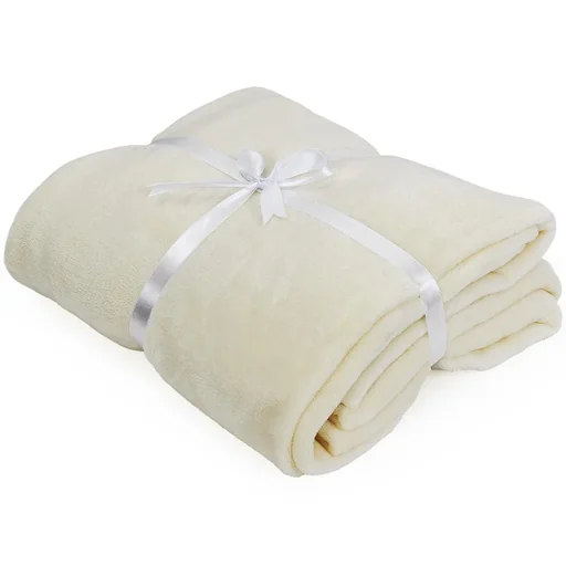 "XXL blanket - bedspread 280 x 210 cm - beige image"