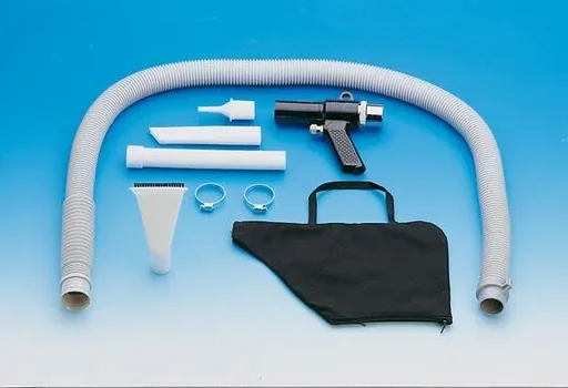 "Compressed air vacuum cleaner with 3 nozzles image"