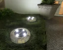 Solar floor spotlight stone design Toscana - 2 pieces