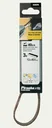 Sanding belts K60 for power file KA900E, 13 x 455mm, set of 3