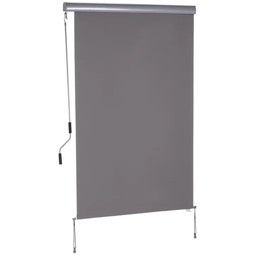 "Roller blind with hand crank image"