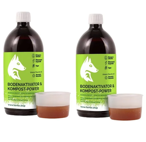 "Soil activator and compost power, 1 l, set of 2 image"