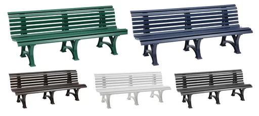 "Garden bench Borkum brown image"