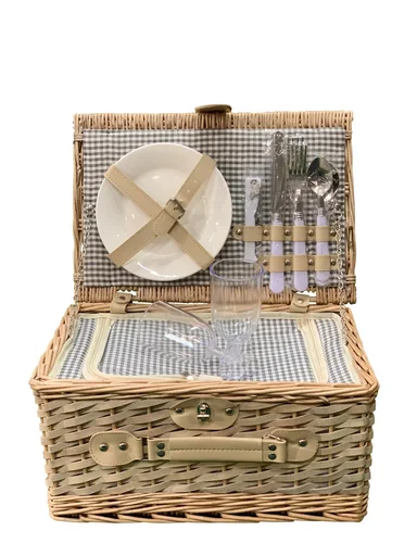 "Picnic basket for 2 people image"