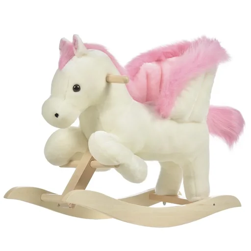 "Rocking horse with animal sounds image"