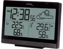 Radio-controlled clock with weather display + alarm clock including outdoor sensor