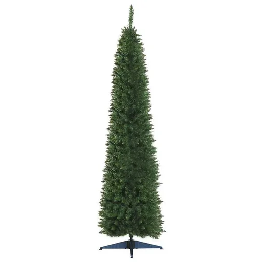 "Christmas tree with plastic stand 499 tips PVC green Ø60 x 210 cm image"