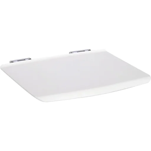 "Folding shower seat with wall stool image"