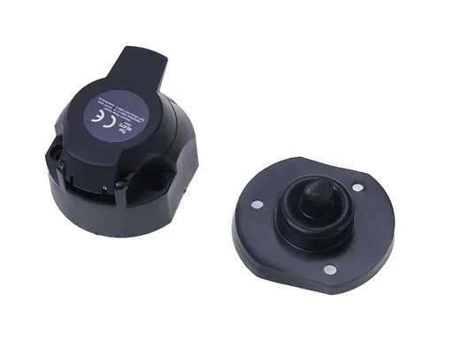 "13-pin socket with switch-off contact image"