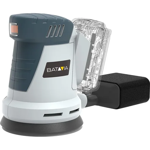 "18V LI-ION ECCENTRIC SURFACES MACHINE 12,000 RPM / Ø 125 MM MAXXPACK COLLECTION Without battery / charger image"