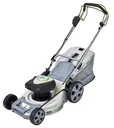 Cordless lawn mower GM ARM 4046S cutting width 46 cm - including 2 batteries and charger.