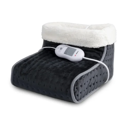 "Electric foot warmer, dark grey image"