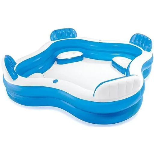 "Inflatable pool with seat image"