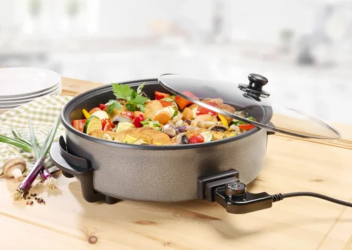 "Party and pizza pan XXL 9 liters, 1500 watts image"
