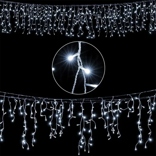 "Christmas lighting chain - 200 LEDs - 10 m - indoor and outdoor image"