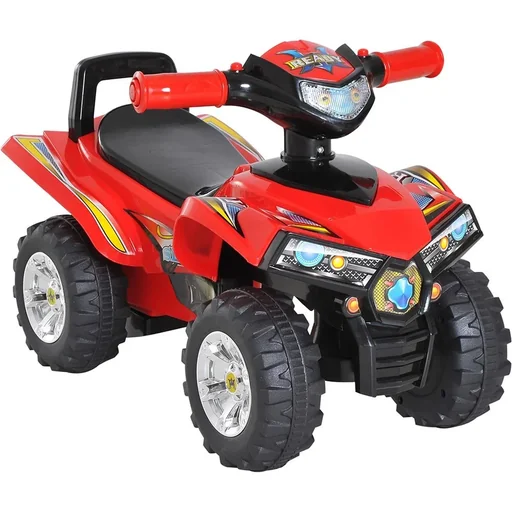 "Electric car children's motorcycle with music and light red image"