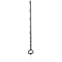 Plastic posts with riser pipe, 158 cm, green, 5 pieces