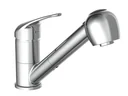 SUPRA sink faucet, chrome, with pull-out spray head