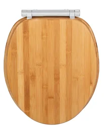 Wc-bril Bambusa, van bamboe