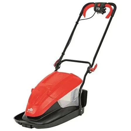 "Electric rotary mower with 20L grass collector - air cushion image"