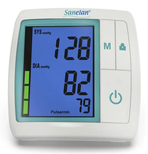 "Upper arm blood pressure monitor image"