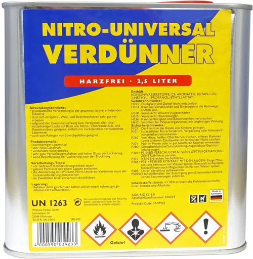 "Nitro Universal Thinner 2.5 L image"