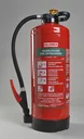 Fire extinguisher SK 9 Pro, 9 liter foam extinguisher, 27A, 233B, push button