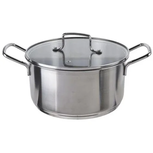 "Cooking pot with glass lid - 22 cm diameter image"