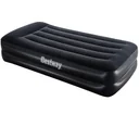 Velour air mattress 191 x 97 x 46cm including pump