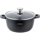 Cheffinger cooking pot / deep pot with lid - 24 cm