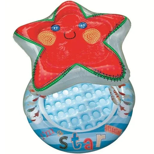 "Inflatable pool with star roof image"