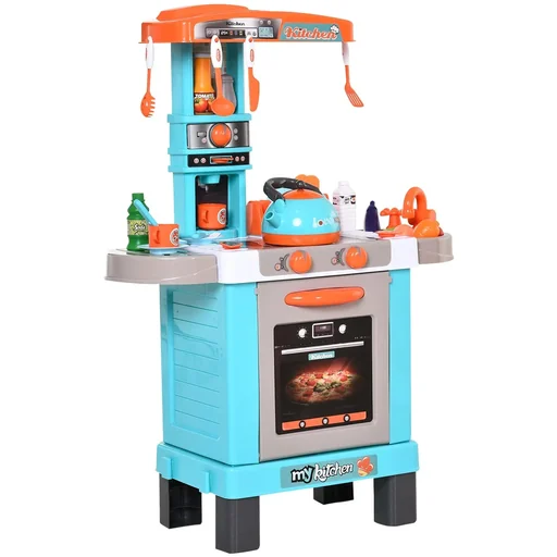 "Children's play kitchen with light and sound effects image"