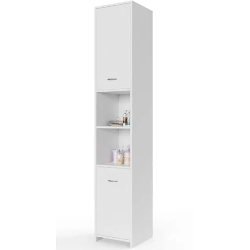 "Bathroom cabinet with adjustable shelf image"