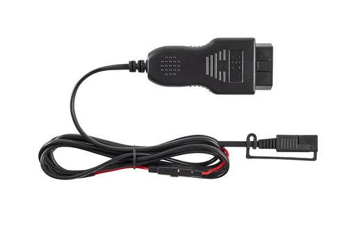 "Connection cable for mobile solar panels to OBD II image"