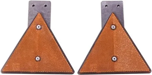 "Pendulum reflector set, triangular image"