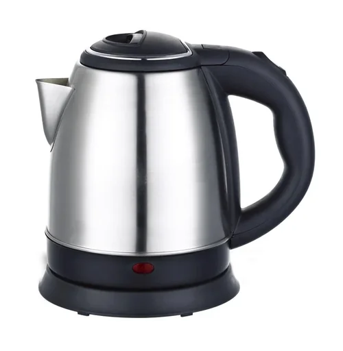 "Kettle "TKG JK 1029 N", 1.2 liters, 1800 watts, stainless steel, cordless, silver/black image"