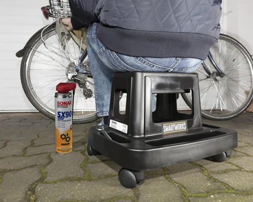 "Assembly of rolling seat image"