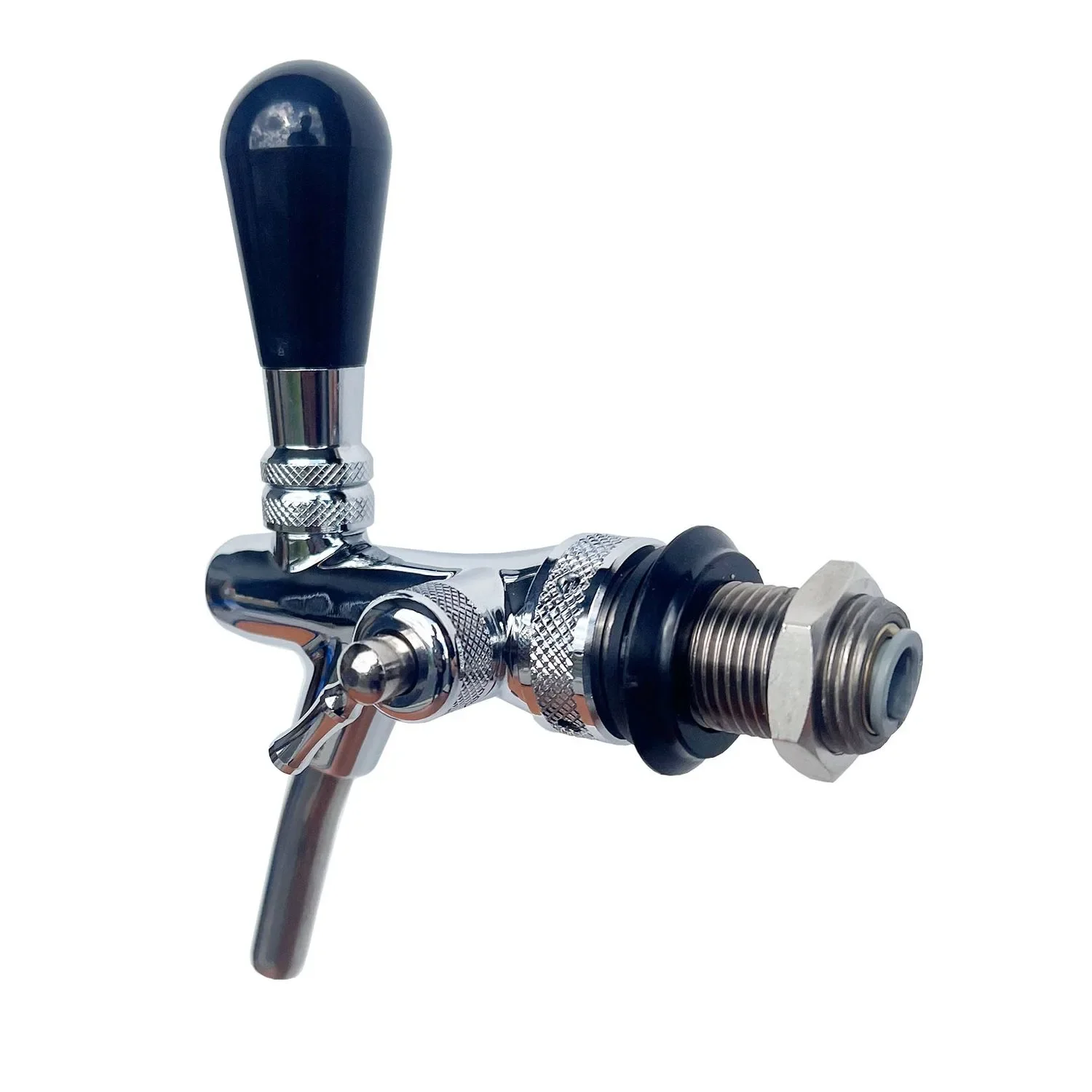 "Tapkraan bierkraan compensatorkraan voor gebruik in de slanke tapzuilen - 35mm draad, voor 3/8 " bierslang image"