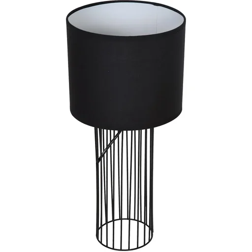 "Table lamp with E27 socket, black image"