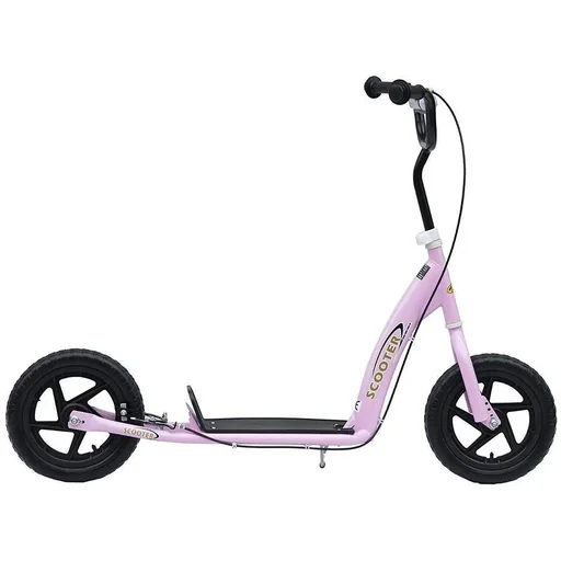 "Kick scooter 12 inch city scooter children's scooter bike pink image"