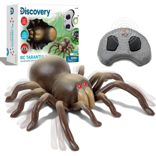 "Discovery Kids RC Tarantula " " Spider with glowing eyes and sound image"