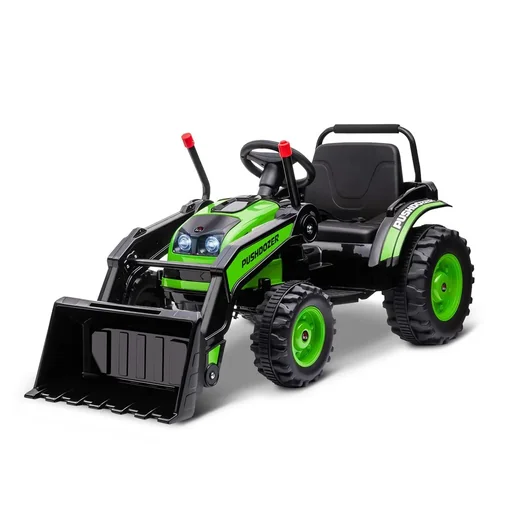 "Children's electric excavator, seat excavator for children, off-road vehicle, electric tractor for driving with music, shovel arms, 3-5 years image"