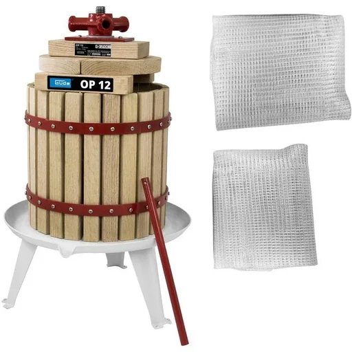 "Fruit press OP 12 - 12 liters - with pressing cloth image"