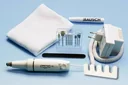 Professional manicure/pedicure set with 9 attachments.