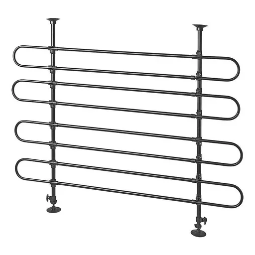 "Luggage & dog guard, 2x4 rows of tubes image"